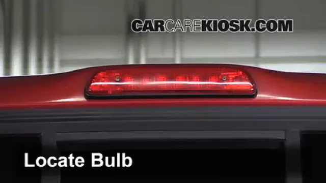 2001 Toyota Tacoma DLX 3.4L V6 Extended Cab Pickup Lights Center Brake Light (replace bulb)